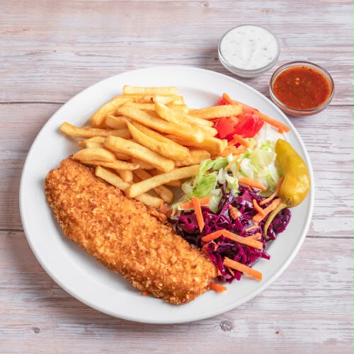 Backfisch Teller