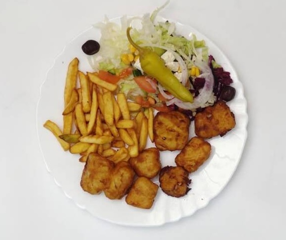 Fisch & Chips Teller