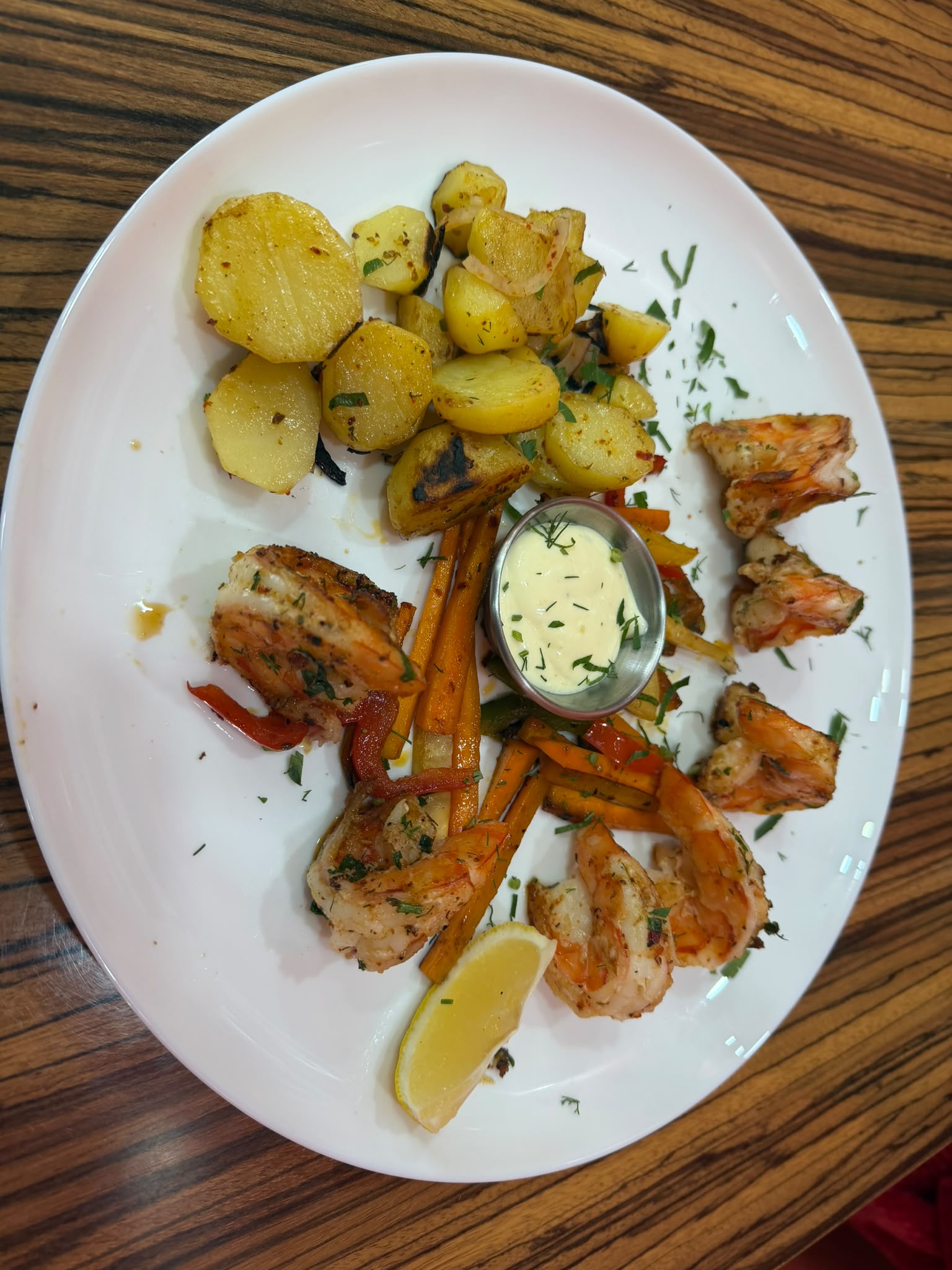 Garnelen Grill